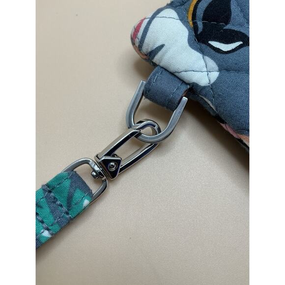 Vera Bradley, Gray Floral Wristlet, Coastal Paradise, Cell Window,‎ Credit Cards - Picture 9 of 11